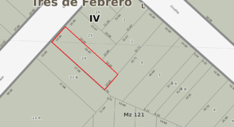 Lote de gran ubicación con un FOS de 0.60 y un FOT de 3.40, ubicado a metros de la estación M. Coronado.