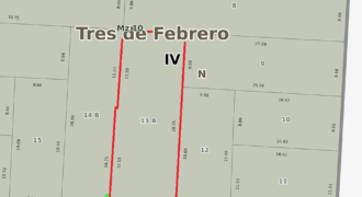 Lote con planos aprobados para proyecto de 1126m² (16 unidades con 5 cocheras)